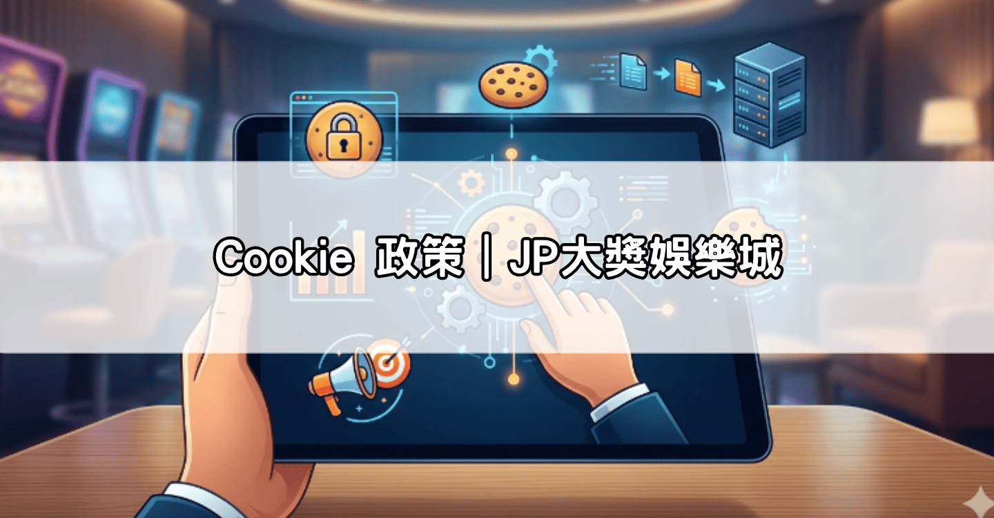 Cookie 政策|JP大獎娛樂城